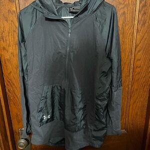 Under Armour Black Windbreaker Jacket